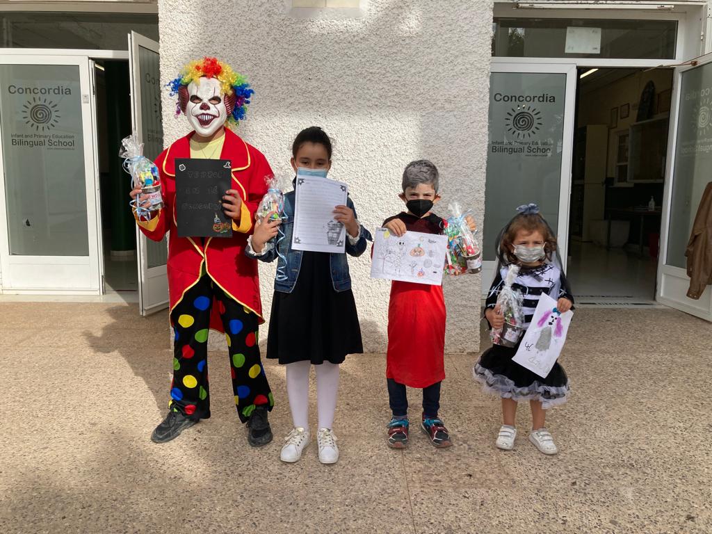 Ganadores del concurso de Halloween 2021