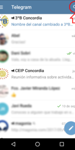Pulsamos sobre el icono de buscar